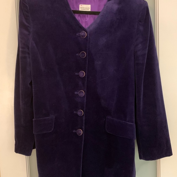 Vintage Velvet Blazer - Picture 7 of 8